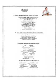 English Worksheet: The Scientist