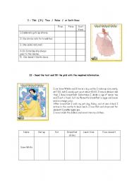 Three Skills Worksheet - Part 1