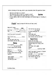 English Worksheet: Cruisin 