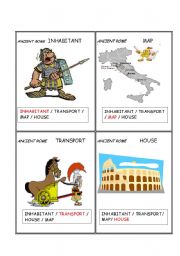 English Worksheet: Ancient civilizations ROME   Set  2/  5