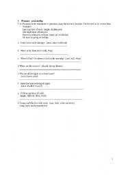 English worksheet: Modals