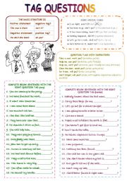 English Worksheet: Questions (3)