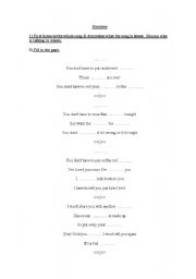 English worksheet: Roxanne- The Police