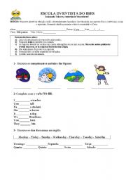 English worksheet: greetings