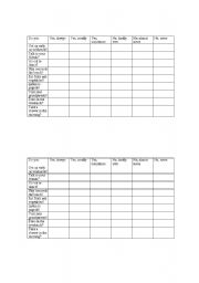 English worksheet: Frequency adverbs