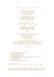 English worksheet: Yellow Submarine Lyrics