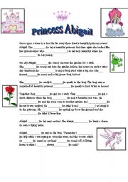 Princess Abigail- Irregular Verbs