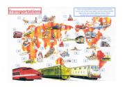 English Worksheet: Transportations around the world
