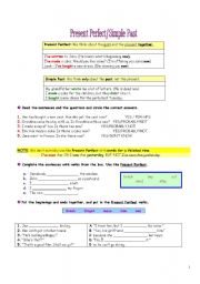 Present Perfect/Simple Past