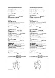 English Worksheet: Complete the song - first conditional IF - Song Alicia Keys