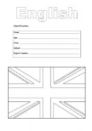 English worksheet:  identification