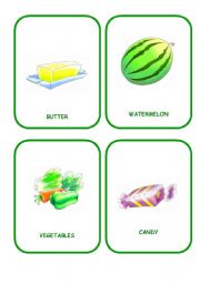 FOOD FLASHCARDS