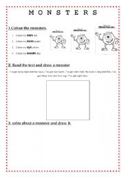 English Worksheet: Children Review