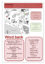 English Worksheet: getting around lesson 2