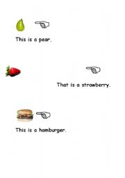 English Worksheet: this-that