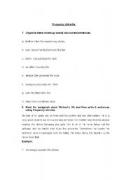 English Worksheet: Frequency adverbs 
