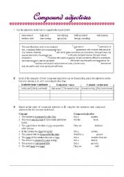 Compound Adjectives (Business English)