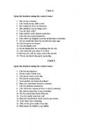 English Worksheet: Check knowledge of grammar