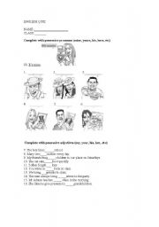 English worksheet:  object pronouns quiz