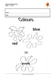English worksheet: Colour Mix 3