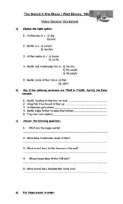 English Worksheet: 