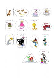 English worksheet: stickers