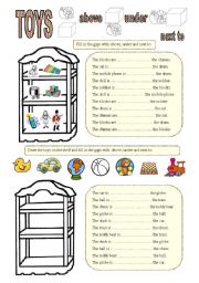 English Worksheet: Toys 2