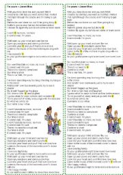 English Worksheet: Song: Im yours - Jason Mraz