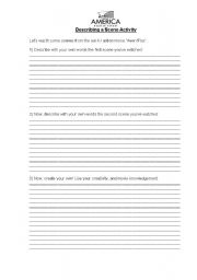 English worksheet: MOVIE AEON FLUX ACTIVITY