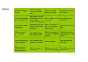 English Worksheet: Punchlines