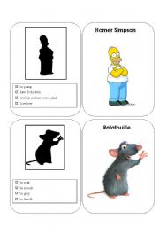 English Worksheet: Who am I (7)