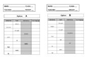 English Worksheet: Irregular verbs test