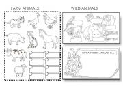 English Worksheet: ANIMALS