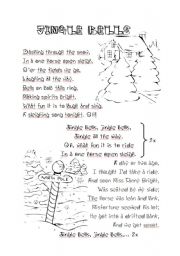 English Worksheet: Christmas - Jingle bells