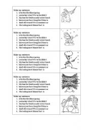 English Worksheet: tenses revision