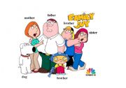 English Worksheet: family poster