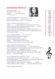 English Worksheet: !!! THIS IS THE LIFE !!! SONG BY AMY MCDONALD 