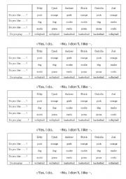 English Worksheet: something
