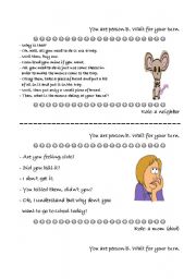 English Worksheet: Jokes for reported speech Part 3