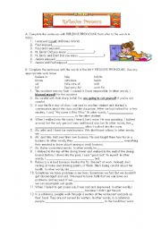 English Worksheet: Reflexive Pronouns