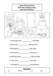 English Worksheet: Base adjectives and prepositions 2