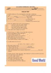 English Worksheet: PRESENT PERFECT