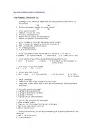 English Worksheet: The Roswell Incident part 2