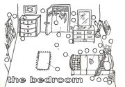 English Worksheet: BEDROOM - THE BEDROOM - house