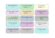 English worksheet: if sentences
