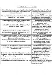 English Worksheet: Global Warming Mystery