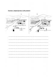 English Worksheet: exercises about the comparative