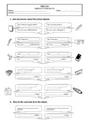 English Worksheet: Vocabulary practice