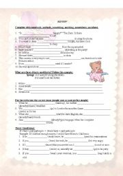 English worksheet: Review