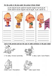 English Worksheet: Simple Past